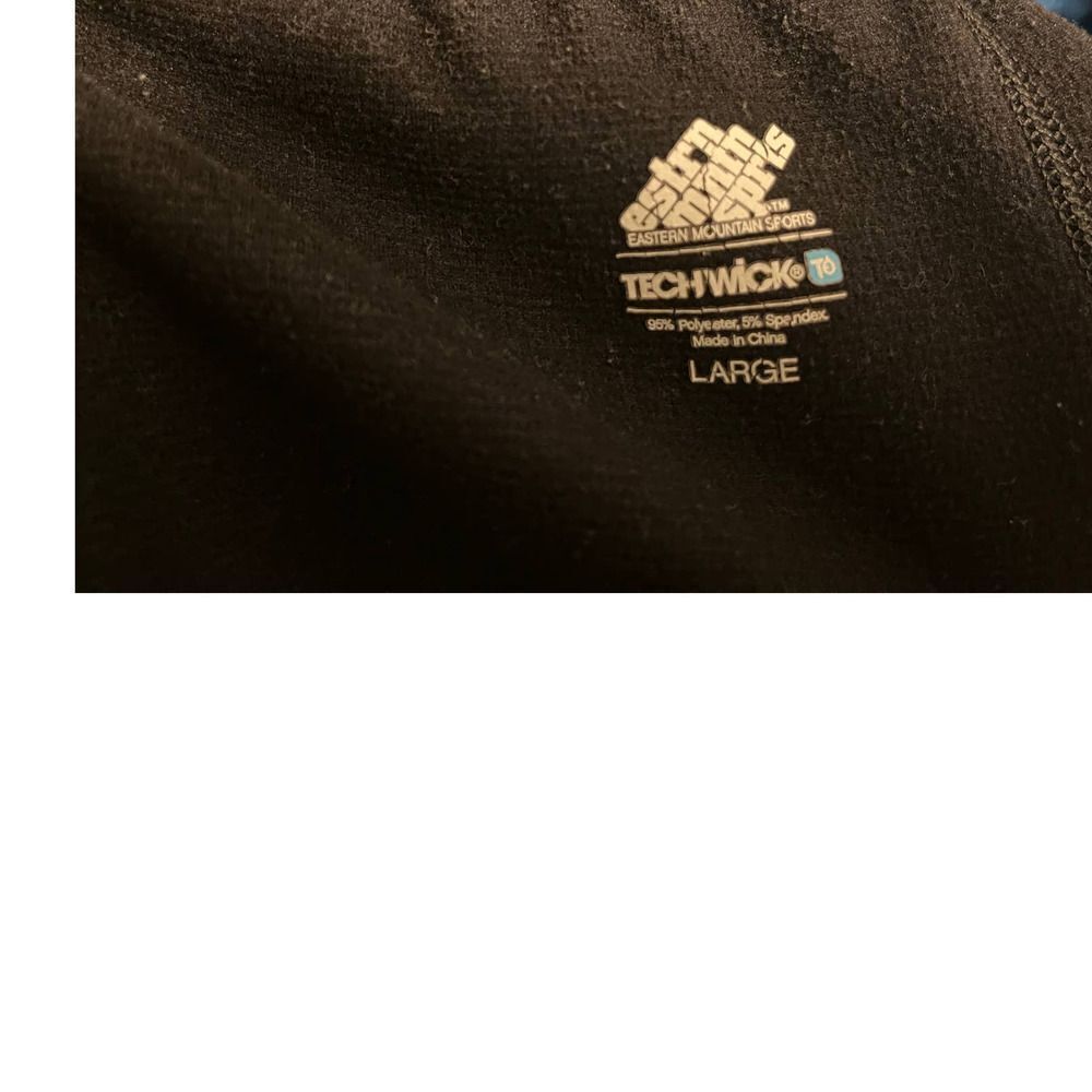 Eastern Mountain Sports Black Mens Large TechWick Sweatpants in good condition. - Picture 6 of 6